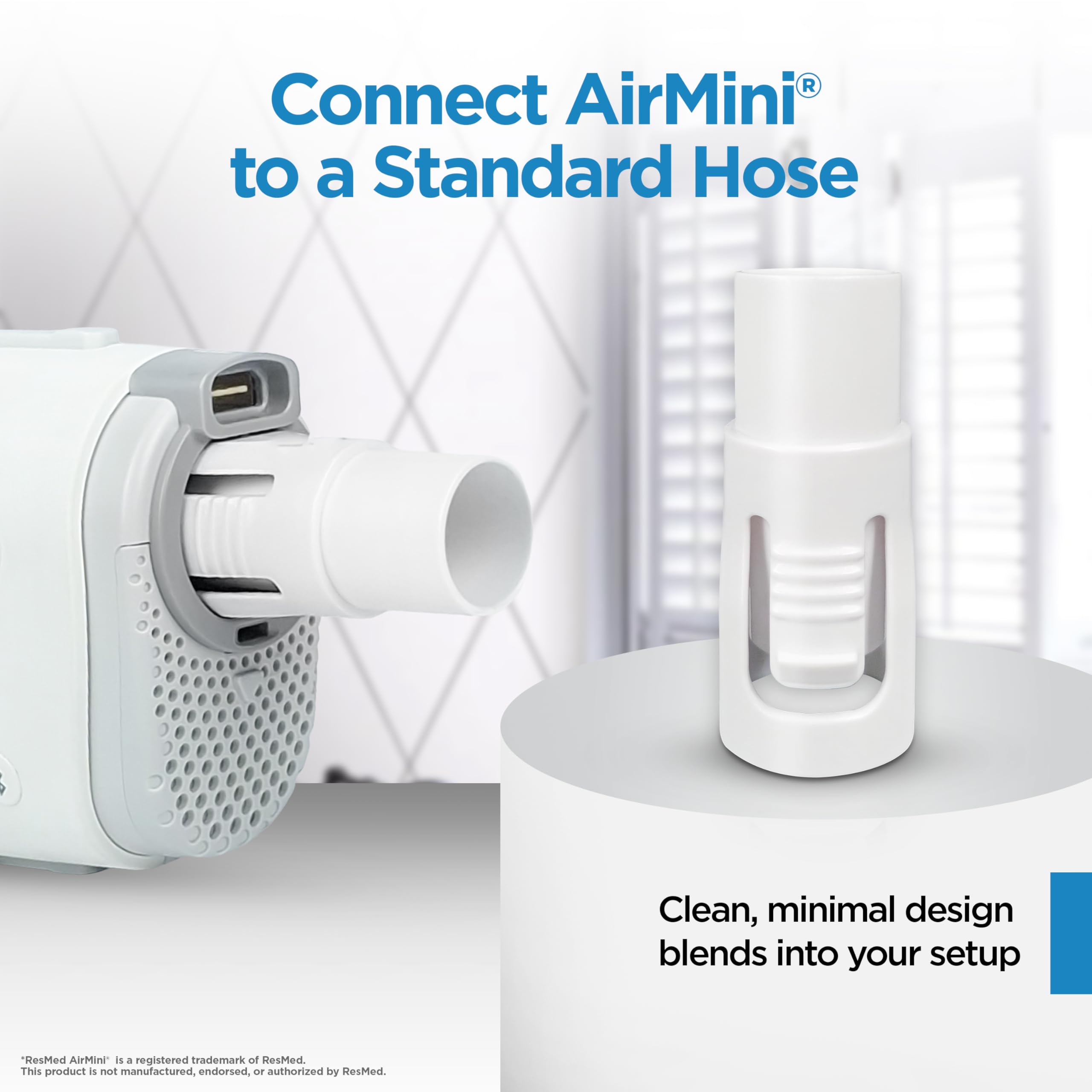 Amazon.com: resplabs CPAP Hose Adapter - ResMed AirMini Compatible